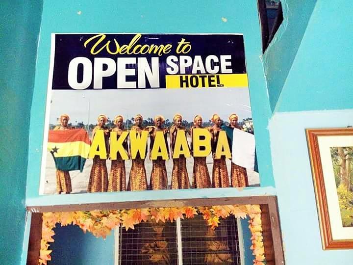 Open Space Hotel Kumasi Exterior foto